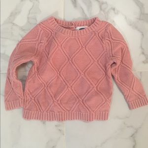 Old Navy Shirts & Tops - Old Navy Pink Baby Sweater 18-24 months Old Navy Shirts & Tops - Old Navy Pink Baby Sweater 18-24 months